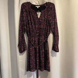 DR2 Long Sleeved Pattern Dress | Size Small
